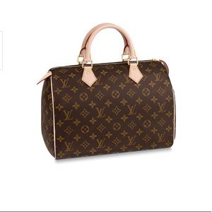 AUTHENTIC Used Monogram Louis Vuitton Speedy 30